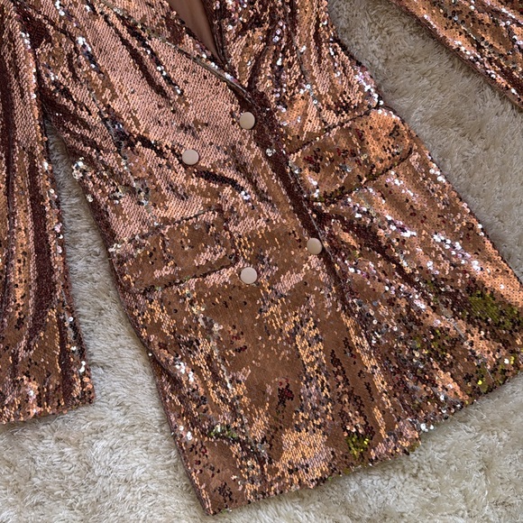 Endless Rose Sequin Blazer Jacket - Picture 14 of 17